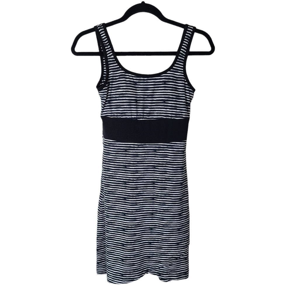 Title nine striped sleeveless athletic sport‎ golf dress pockets size XS